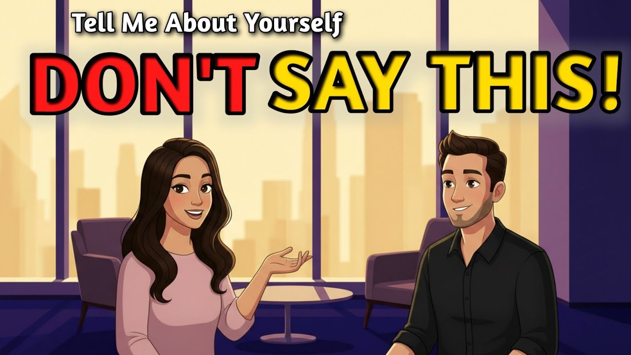 Learn How to Answer “Tell Me About Yourself” | B1 English | The HZ English Pod