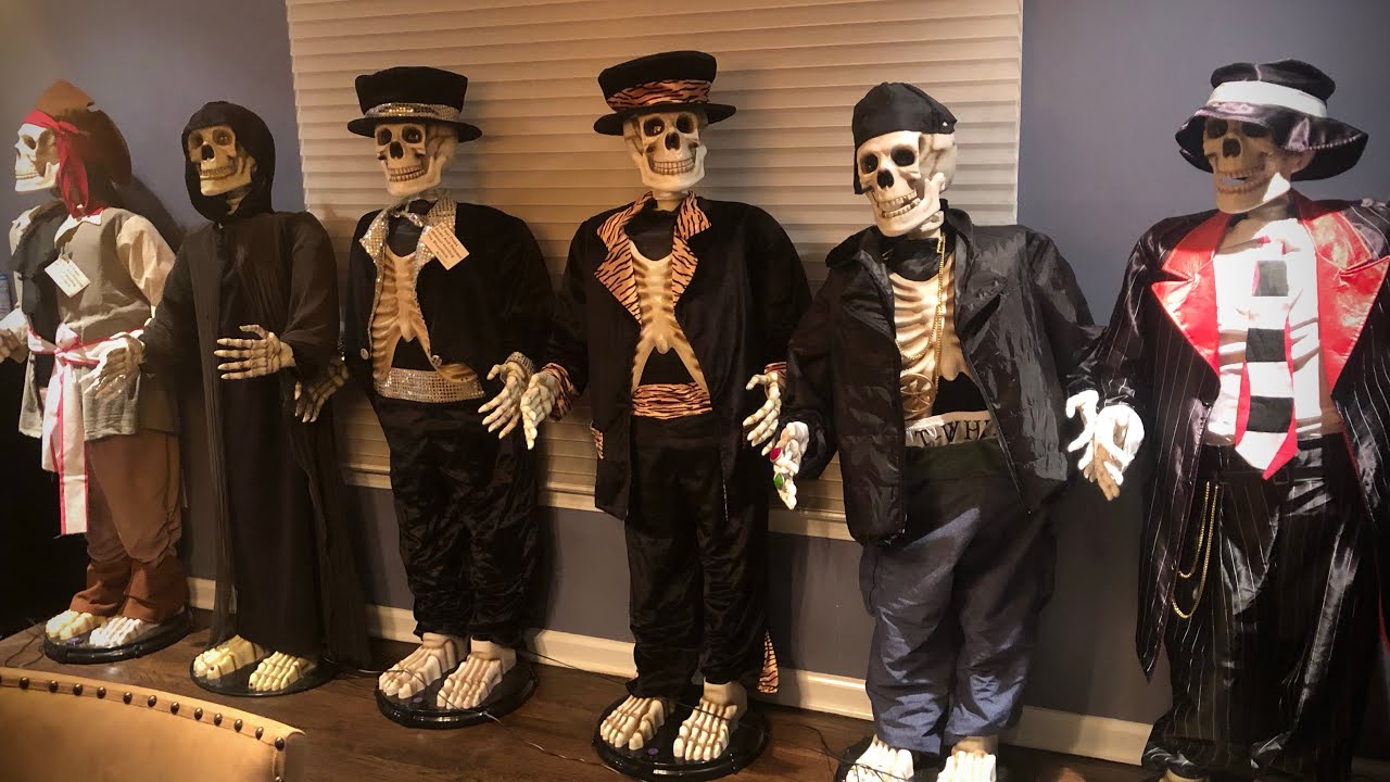 💀ВСЯ моя коллекция аниматроников «Танцующий скелет Джемми» 2021 года💀