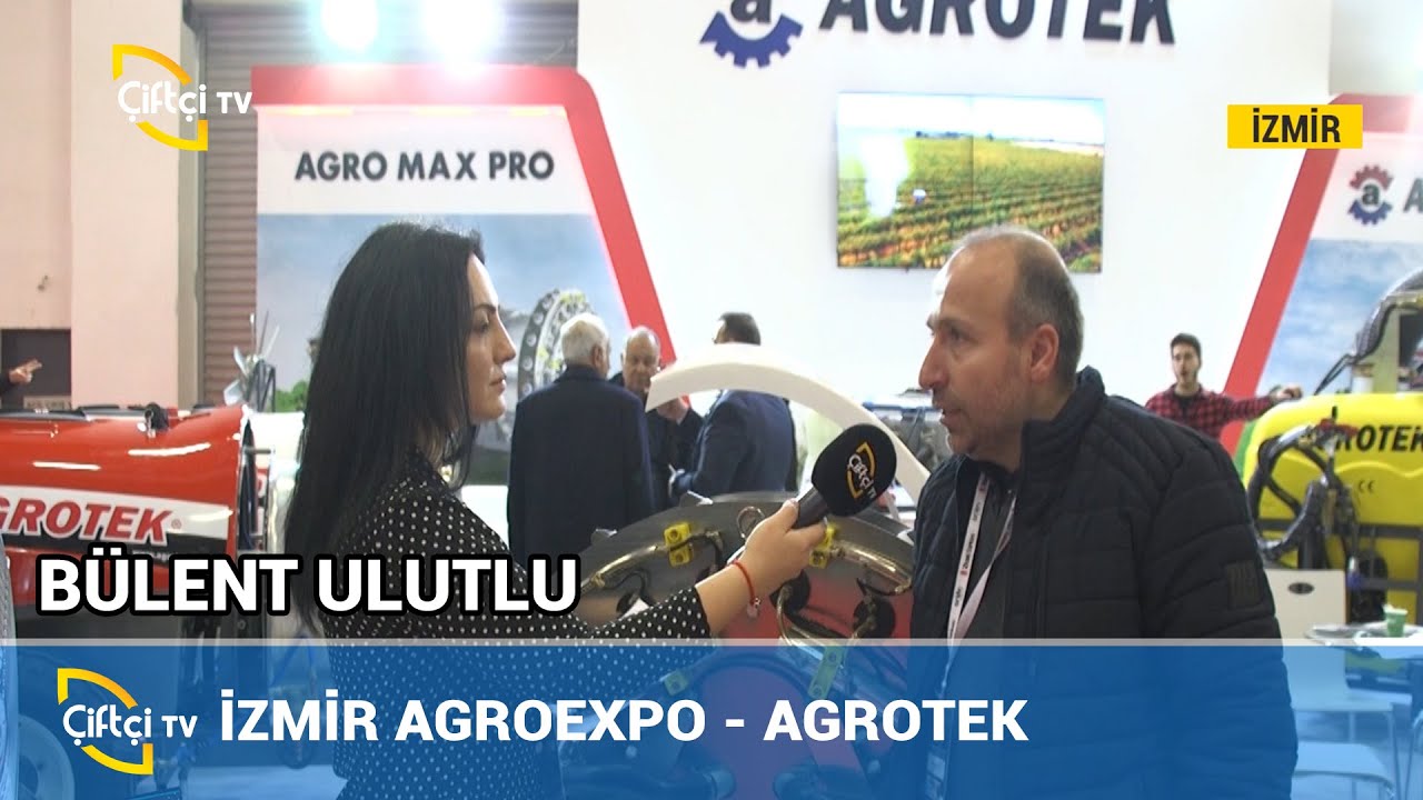 Fuar röportajları - AGROTEK BÜLENT ULUTLU Fabrika Müdürü #tarım #ilaçlamamakinası #fuar #ilaç