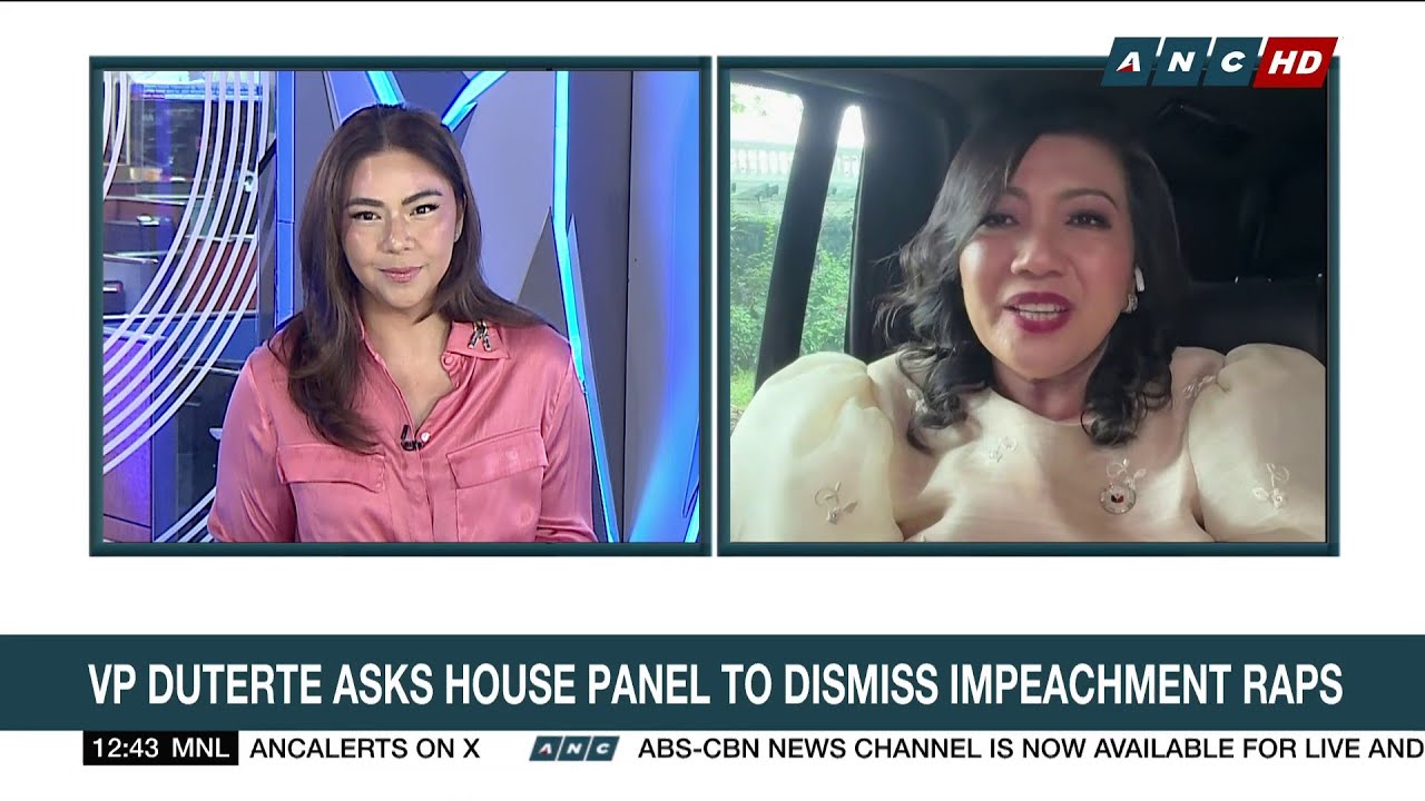 WATCH: Rep. Gerville Luistro on VP Duterte's response to impeach raps, timeline of proceedings | ANC