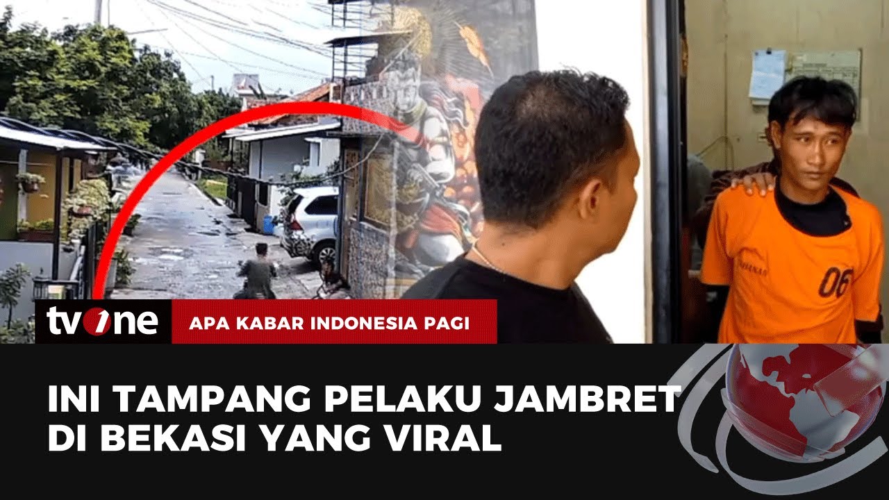 Polisi Berhasil Tangkap Pelaku Jambret Bocah HP di Bekasi yang Viral | AKIP  tvOne
