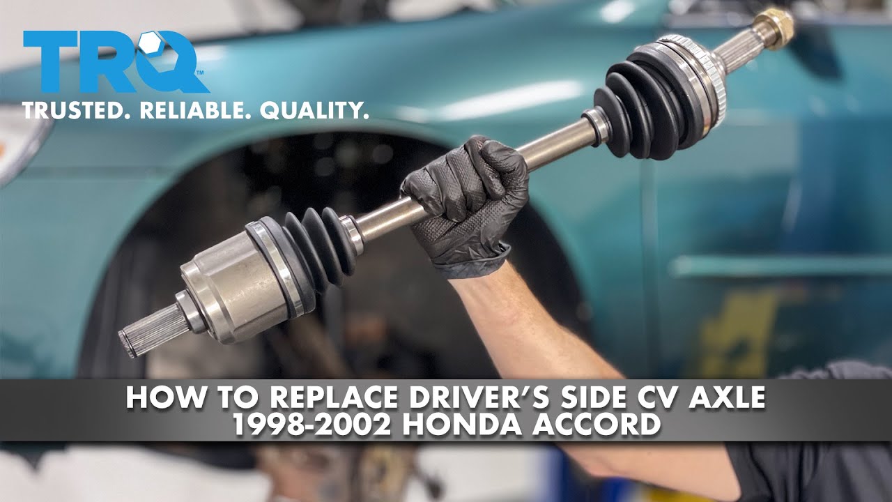 Как заменить приводной вал со стороны водителя на Honda Accord 1998-2002