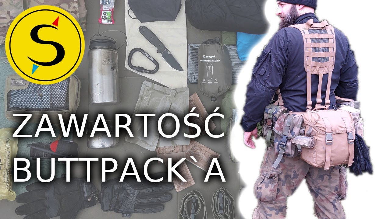 Buttpack Wyposażenie Pasoszelki (Survival Kit 6)