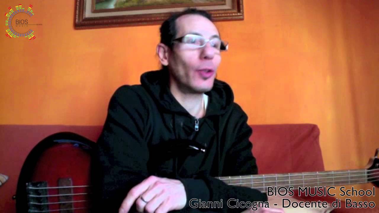 BIOS MUSIC School - Gianni Cicogna: Docente di Basso (Video Lesson 1)