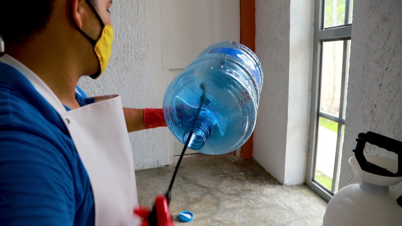 Lavado y llenado de Garrafones