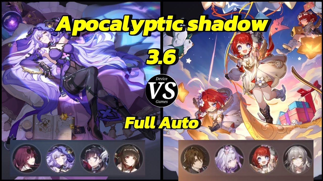 New apocalyptic shadow 3.6 full auto (honkai star rail)