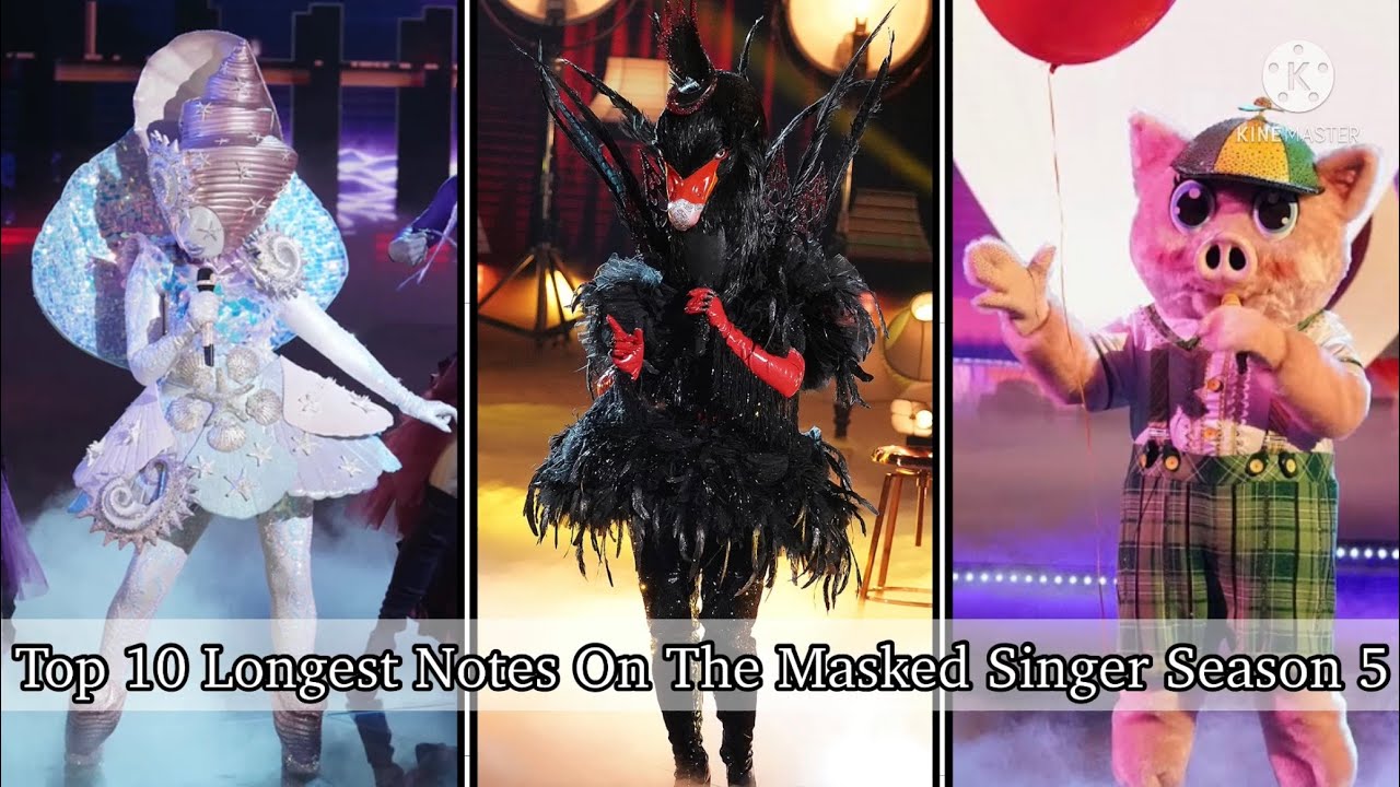 Top 10 Longest Notes On The Masked Singer Season 5