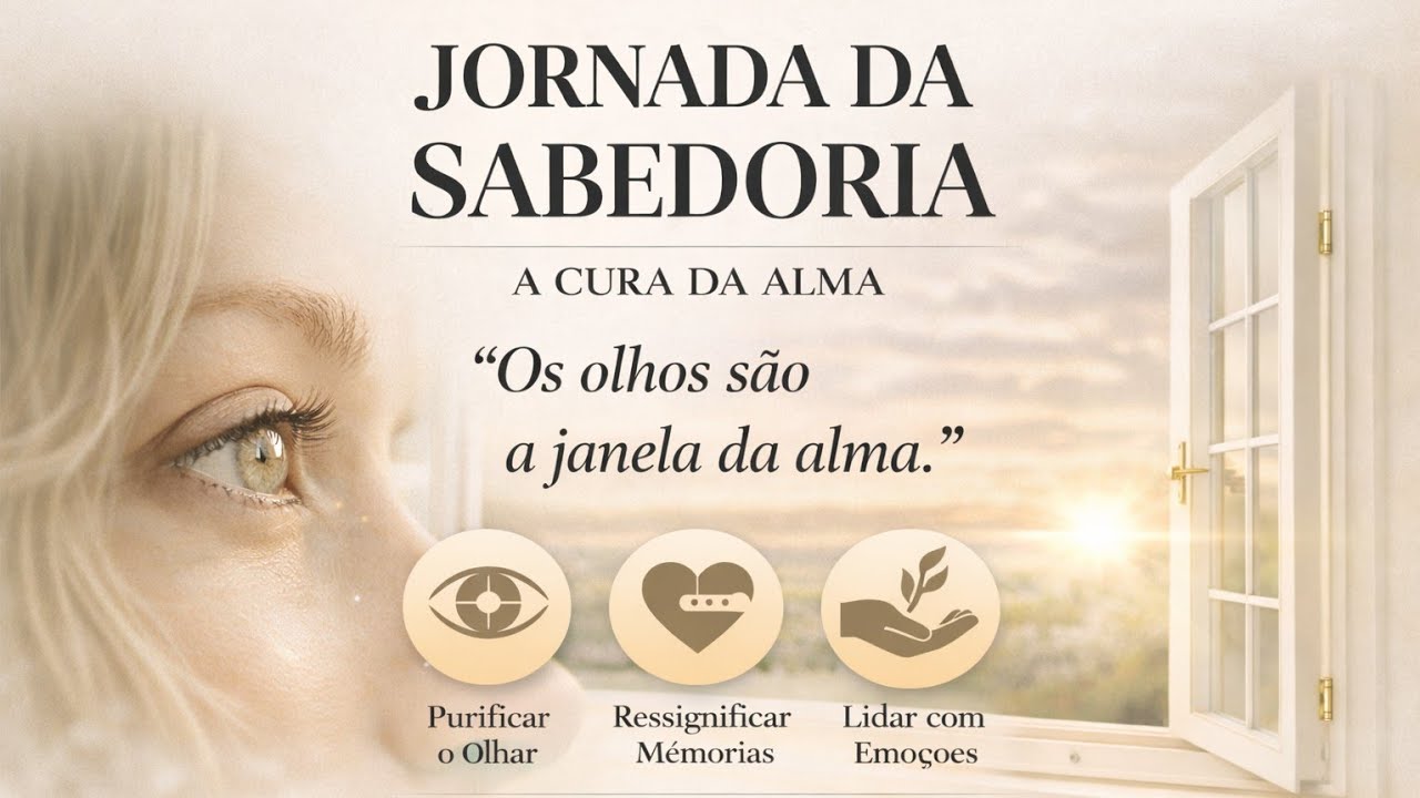 OS OLHOS A JANELA DA ALMA  |  A CURA DA ALMA  #TATIANEMOTIZUKI  |  DEVOCIONAL 1