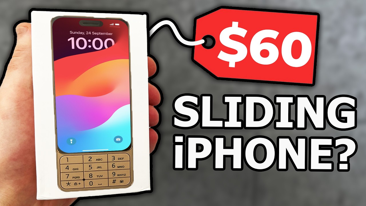 I bought a SLIDING iPhone from TikTok... 🤨