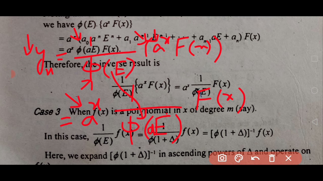How to solve Non Homogeneous Difference Equations/Numerical Analysis