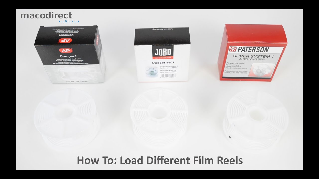 Comparing Film Reel Systems & How To Load Film (Paterson/AP/Jobo)