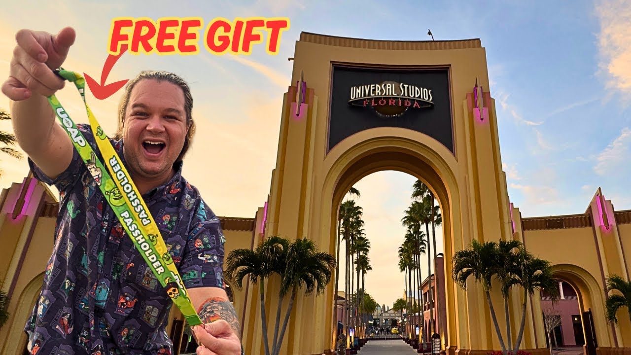 FREE GIFT?!-New Passholder lanyard- Fun afternoon at Universal Studios Orlando