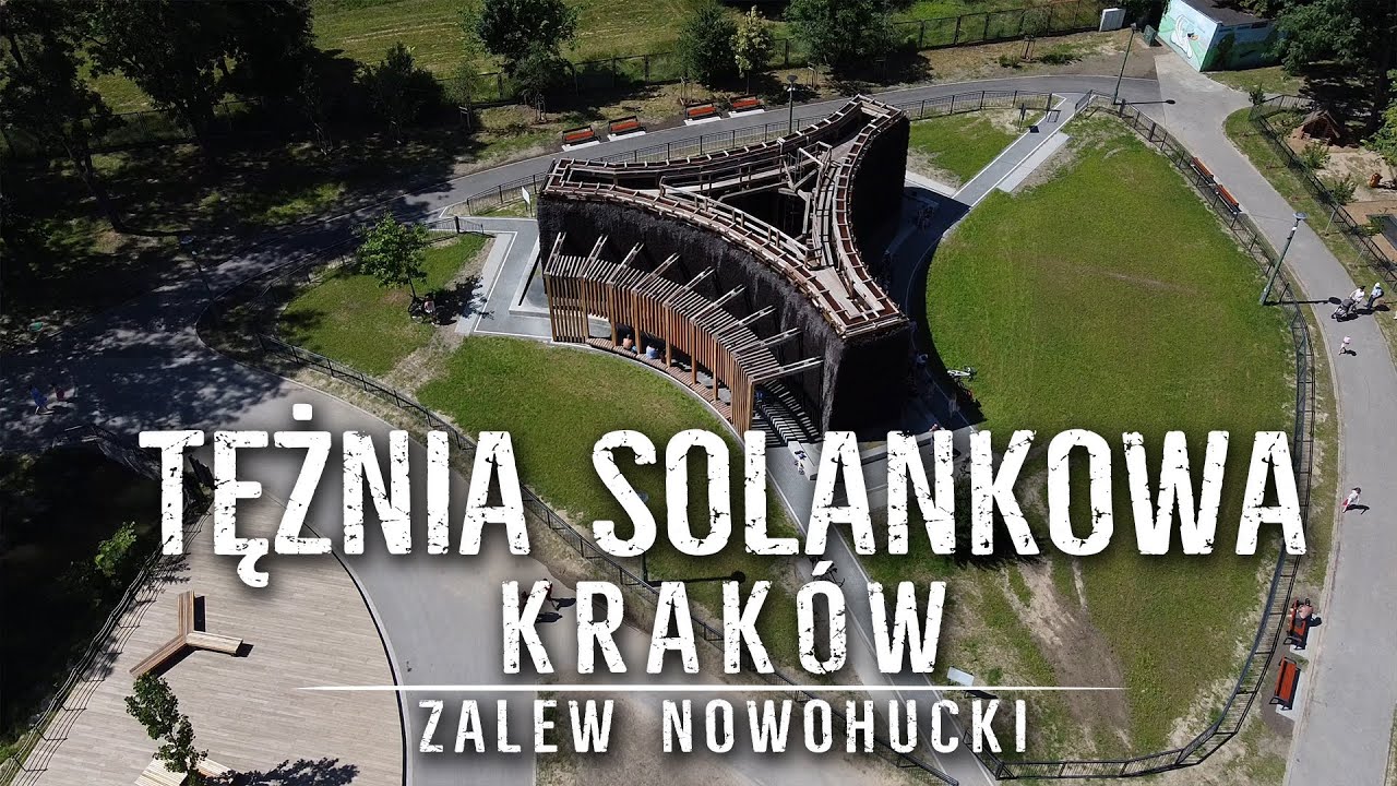 Tężnia Solankowa w Nowej Hucie - Kraków - Zalew Nowohucki 07.2020