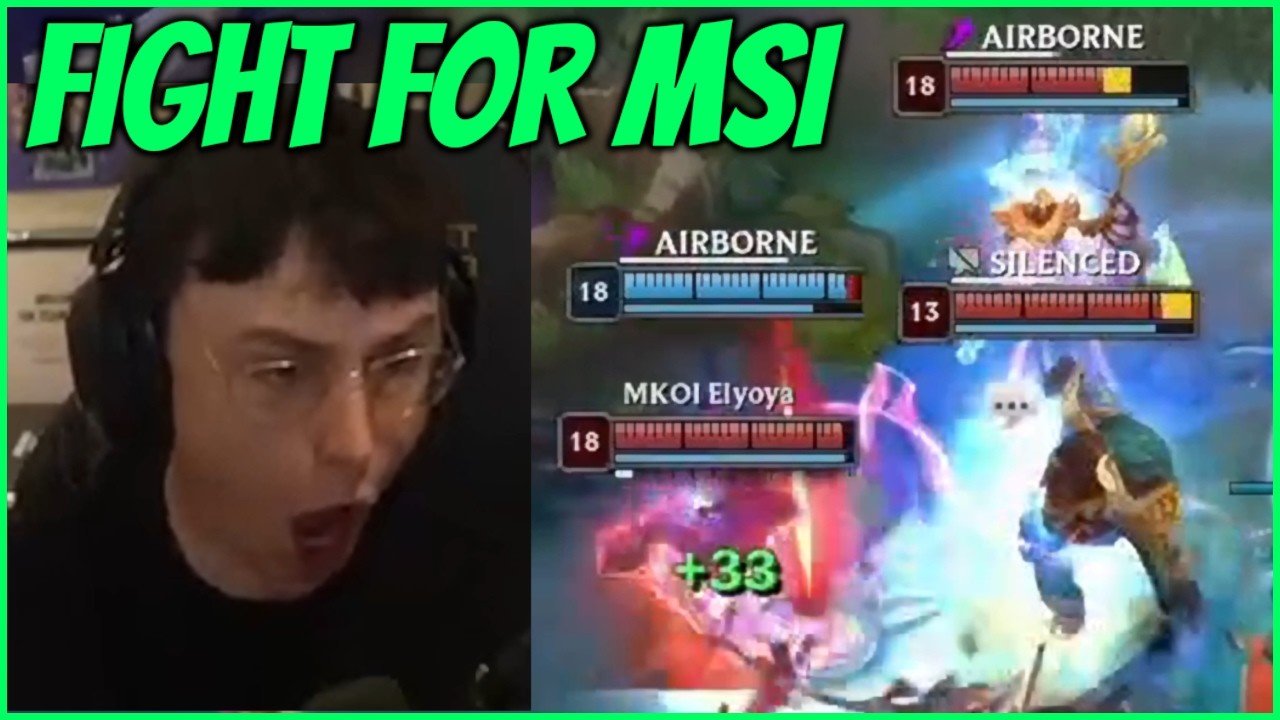 Caedrel Reacts To The CRAZIEST Ending Of LEC's MSI Qualification Series