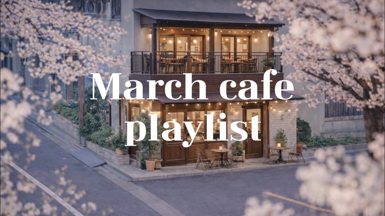 Cafe Playlist ☕ 봄 시작은 이 음악으로, 3월 카페 플레이리스트 🎶🌸
