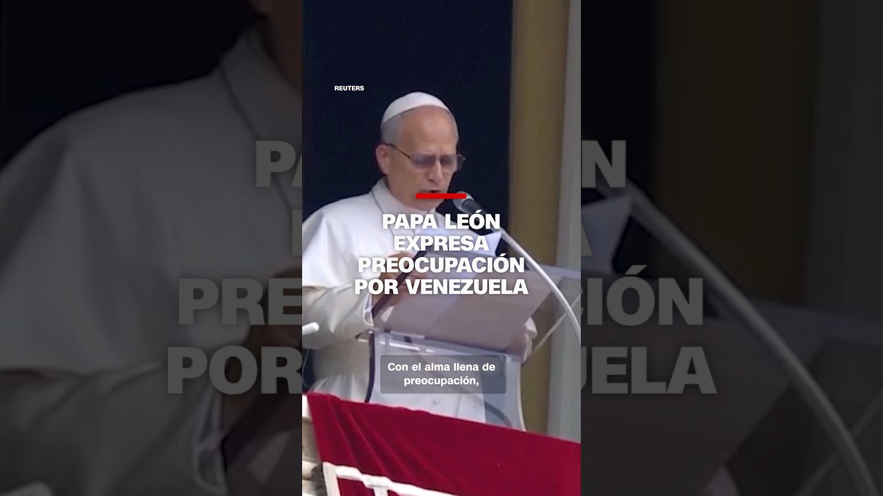 Papa Le&oacute;n expresa preocupaci&oacute;n por Venezuela