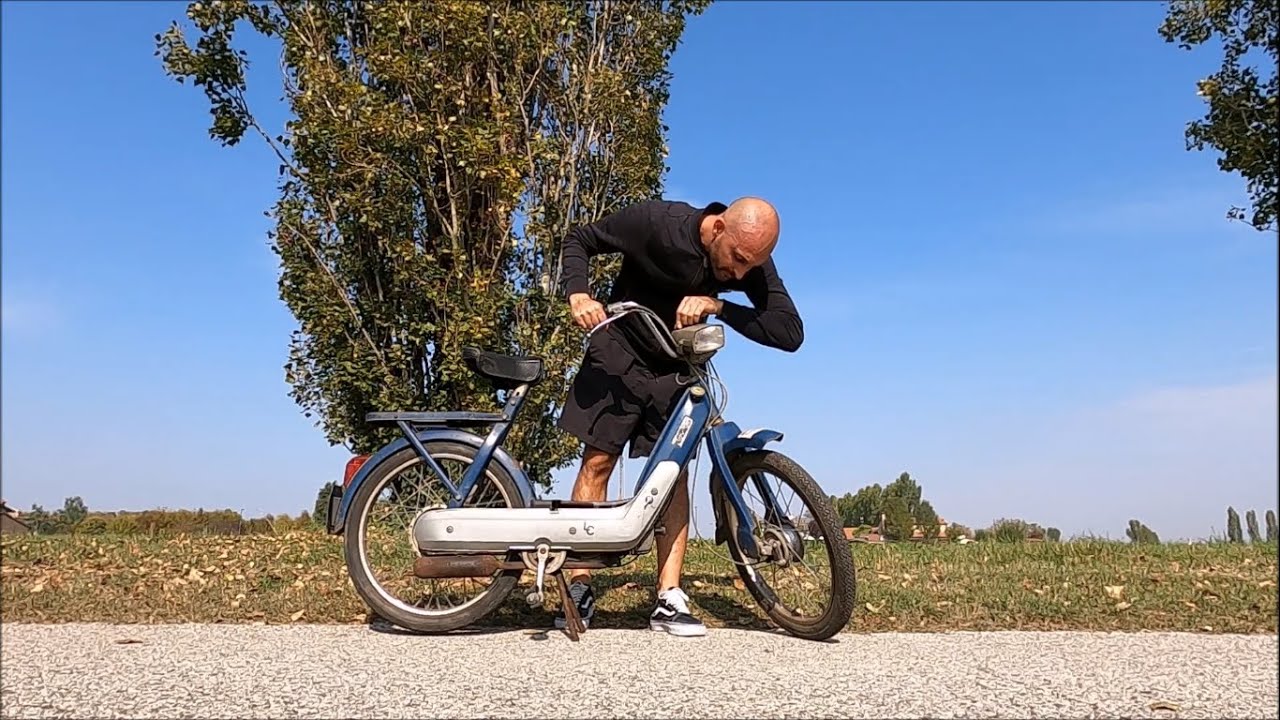 Piaggio Ciao R2 fermo da 25 anni - Primo test top speed gps su strada!
