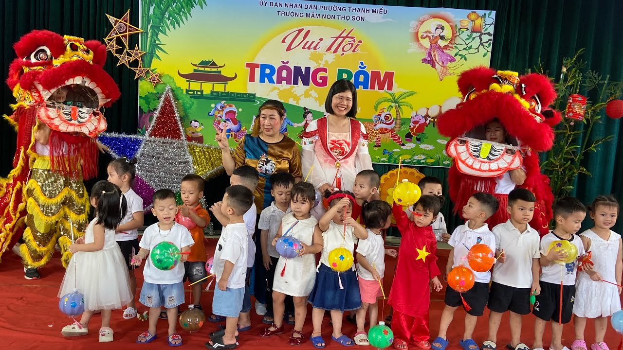Vlog 13: Trung thu của các bé trường mầm non Thọ Sơn