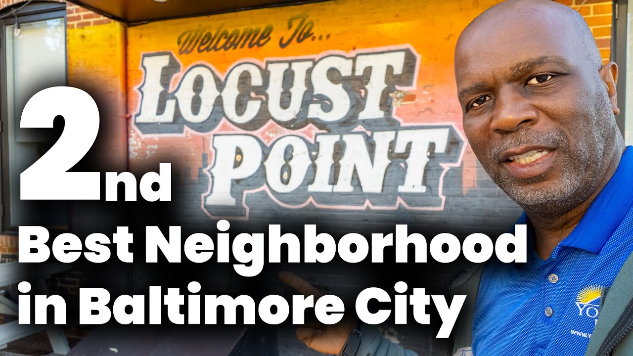 The 2nd BEST Neighborhood in Baltimore City. It's called Locust Point and if you can, MOVE HERE
