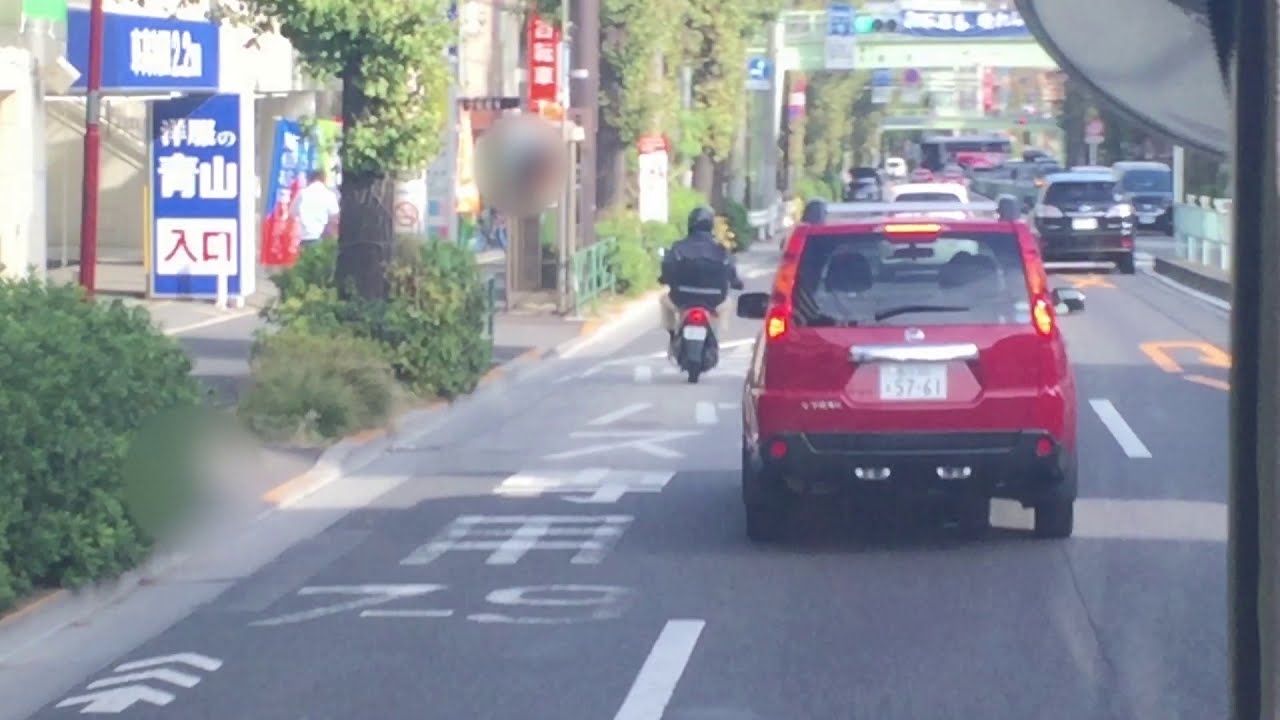 前面展望動画　東急バス　東98　等々力操車場⇒？？アクシデントで途中で運行中止