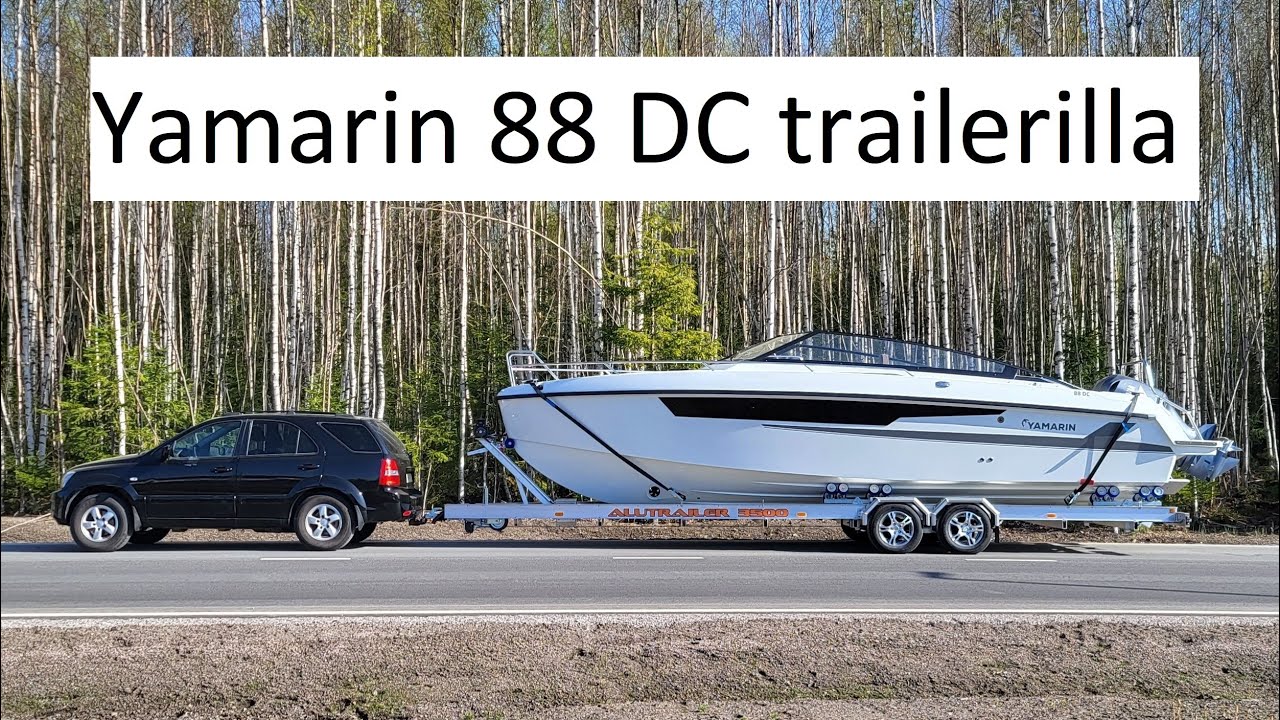 Yamarin 88 DC traileriveneenä