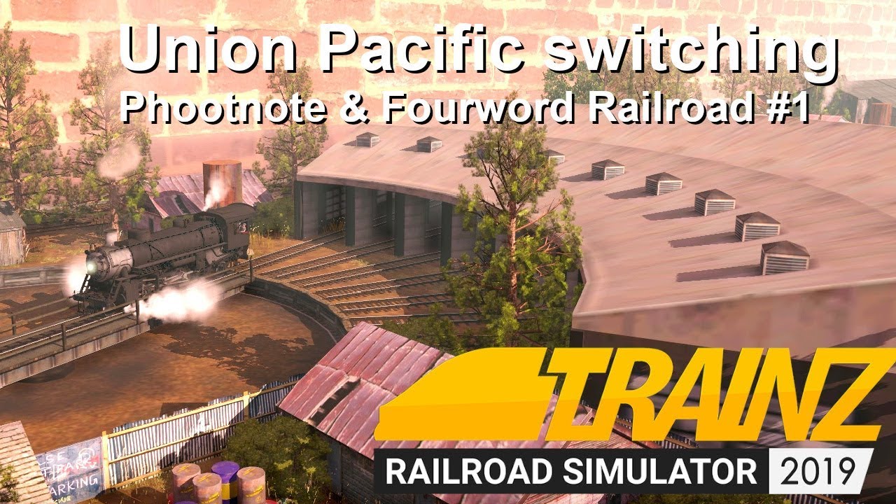 Trainz 2019 - Rail switching operations [1080p]
