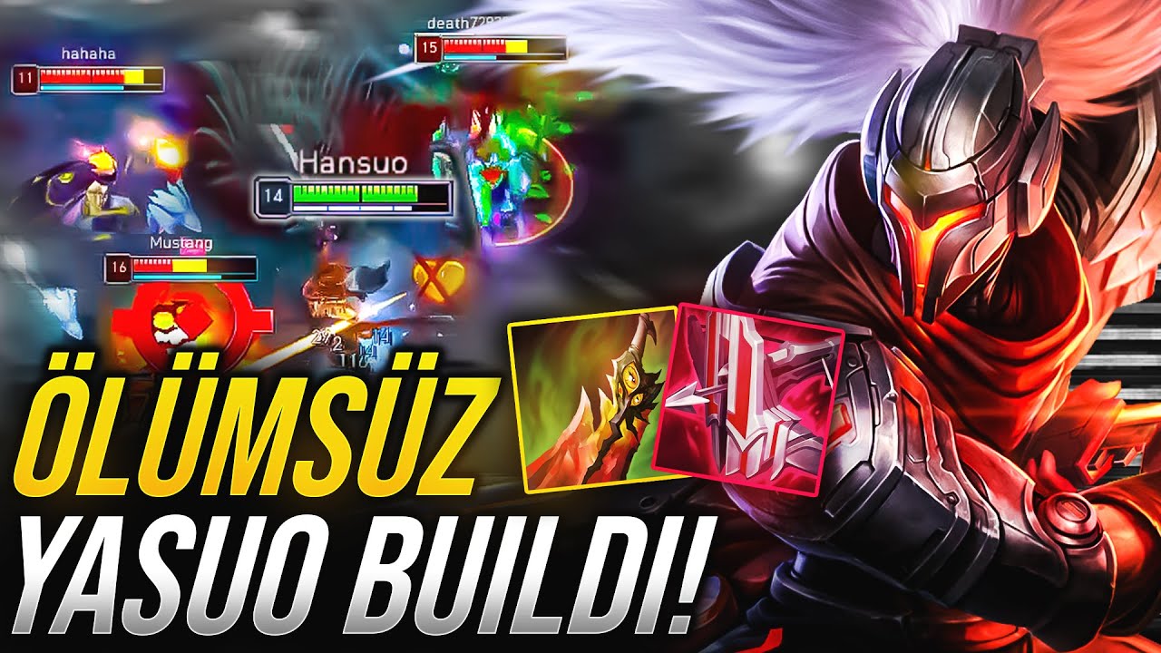 YENİ ÖLÜMSÜZ YASUO BUILDI ! FF'TEN DÖNEN EFSANE MAÇ !