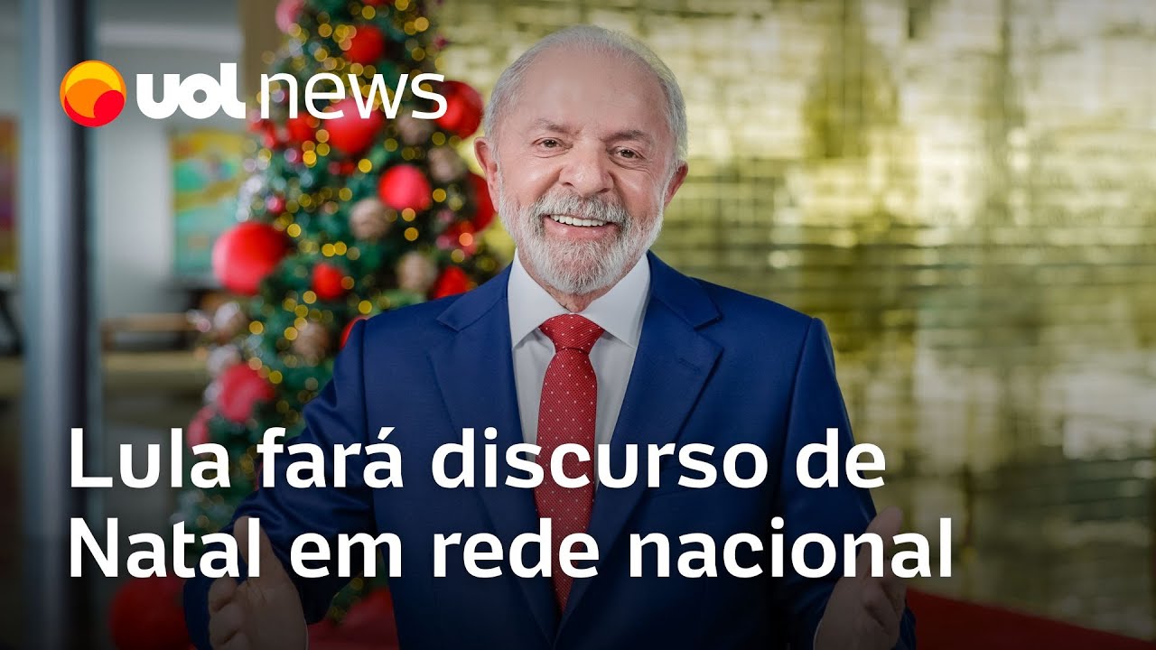 Lula far&aacute; pronunciamento de Natal em rede nacional na noite desta quarta-feira