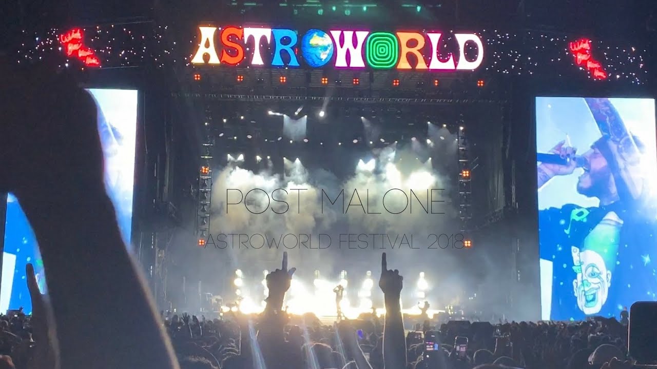 Post Malone Astroworld Festival NRG Park 2018 Full Experience
