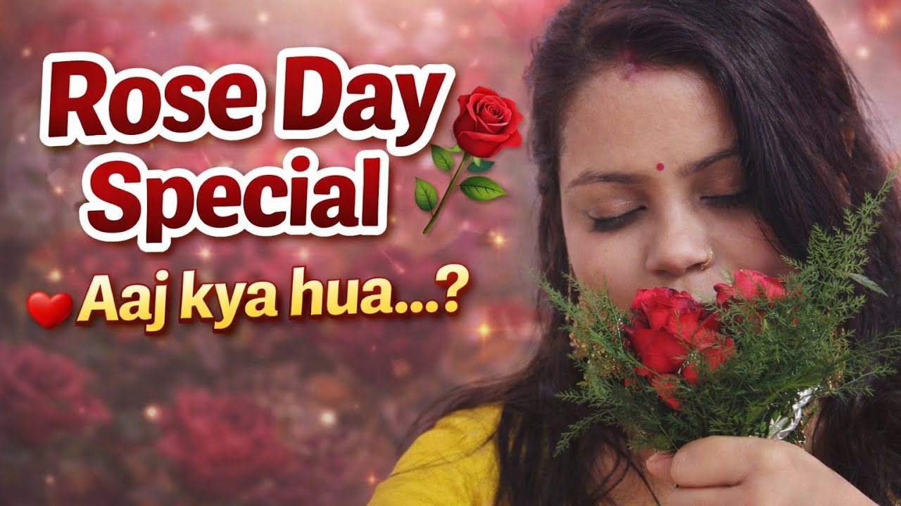 Rose Day Special 🌹 | Aaj Kya Hua..? 💖 | Romantic Surprise | Hindi English Mix