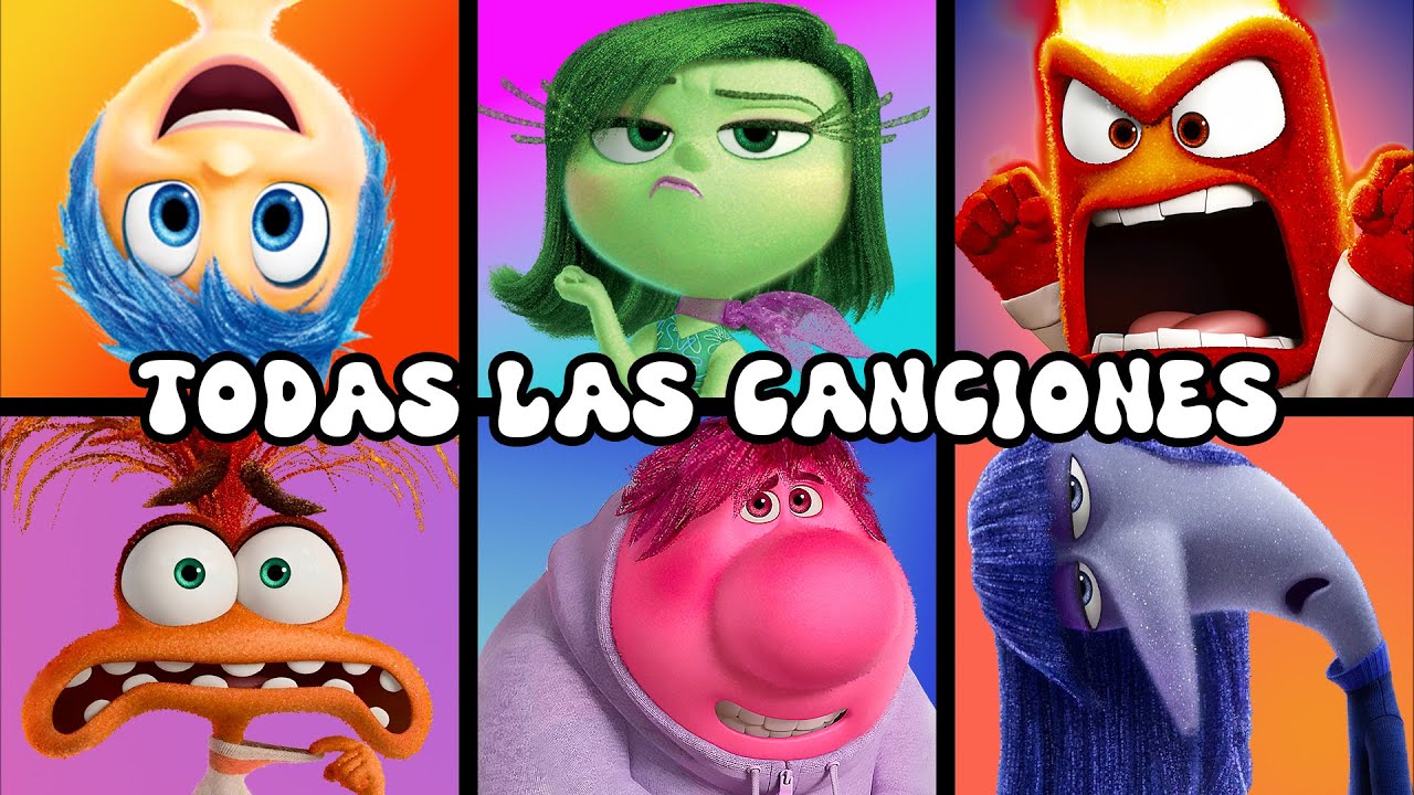 TODAS Las Canciones INTENSAMENTE 2 🎵 en español 🎵 Parte 2