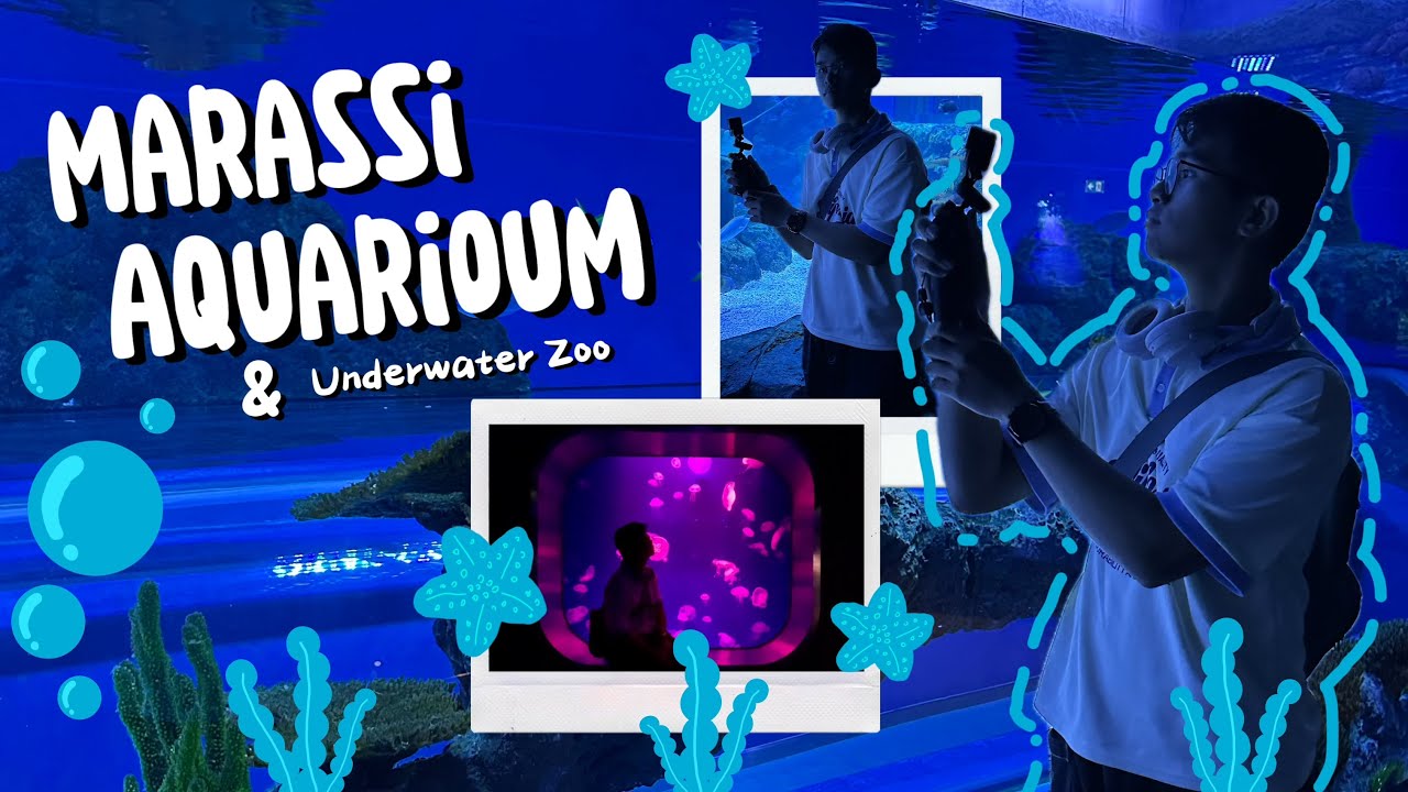 Exploring the Marassi Aquarium & Underwater Zoo (in Bahrain) | Reignzel's Vlog # 72