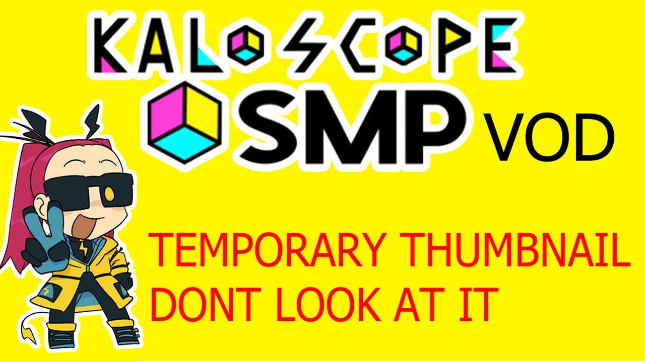 WE ESCAPED THE LAB? kaloscope SMP VODS: 1 (trial&error)