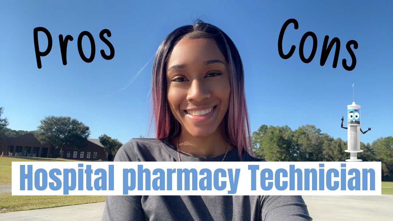 Hospital Pharmacy Technician PROS & CONS| Its Dricaaa