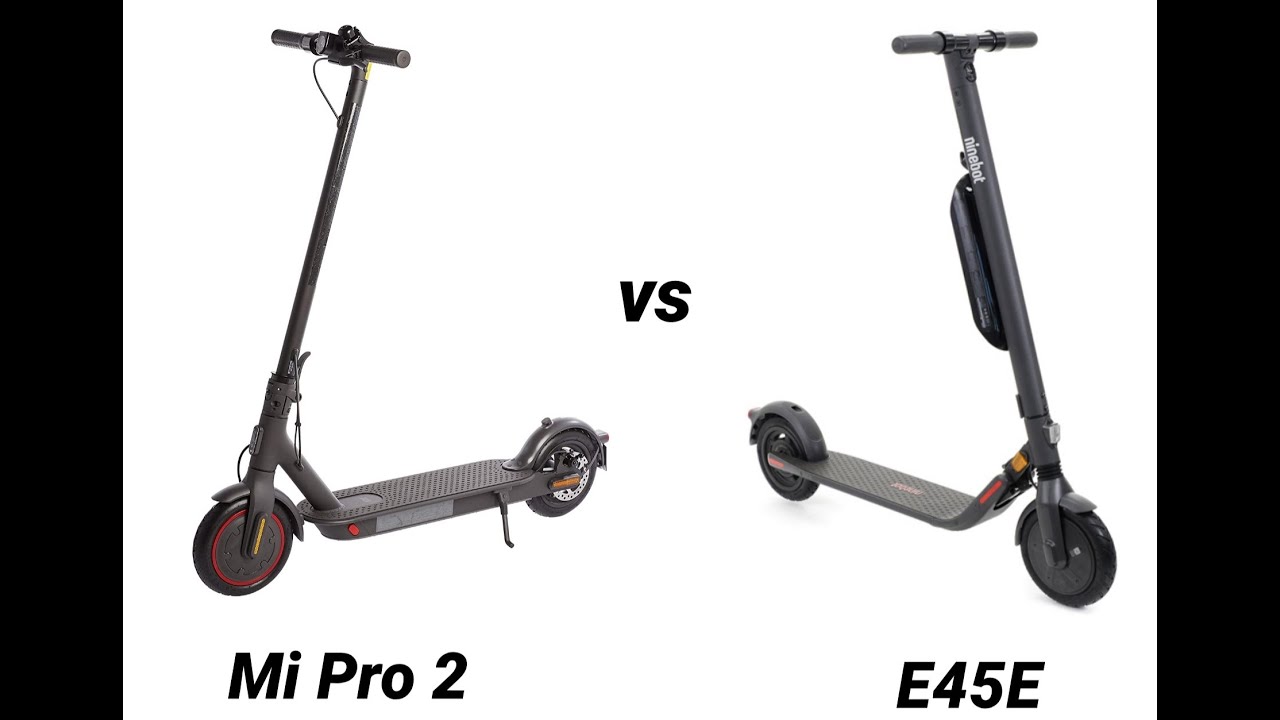 Xiaomi Mi pro 2 vs Ninebot Segway E45E - Qual &egrave; il miglior monopattino 