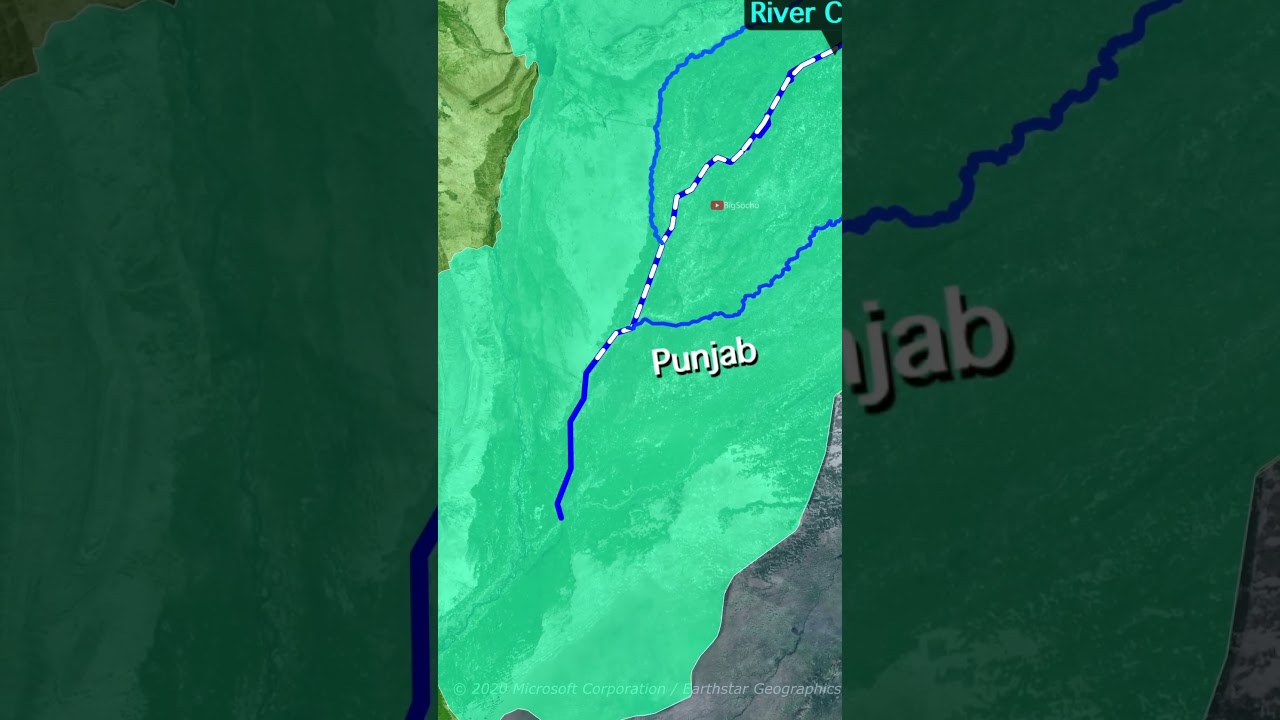 Journey of Chenab River From India to Pakistan