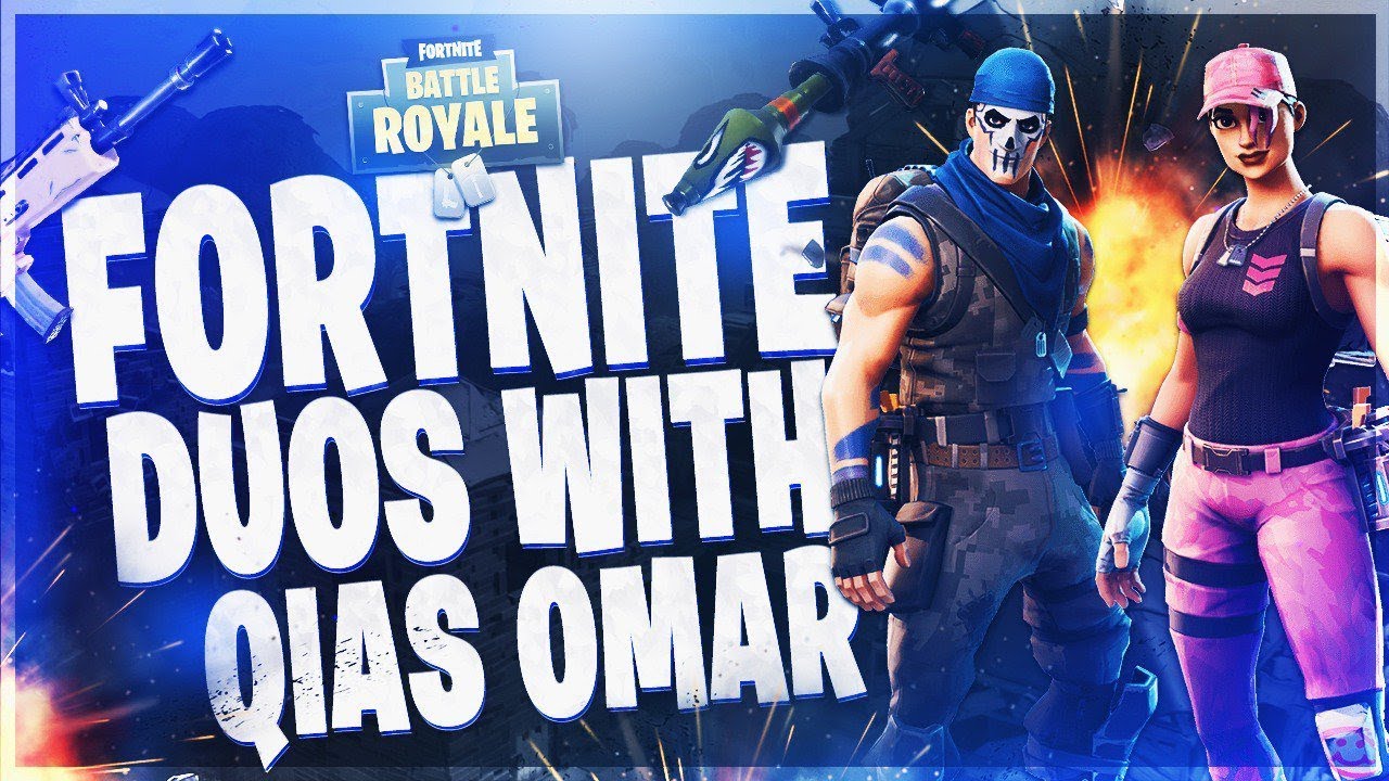 WINNING GAMES WITH QIAS OMAR ! (PRO FORTNITE PLAYER)