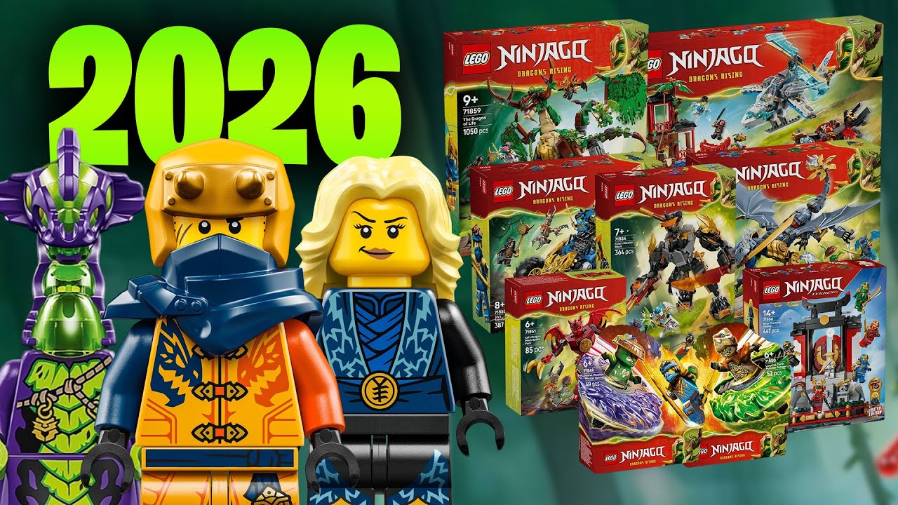 ZESTAWY LEGO NINJAGO NA STYCZEŃ 2026