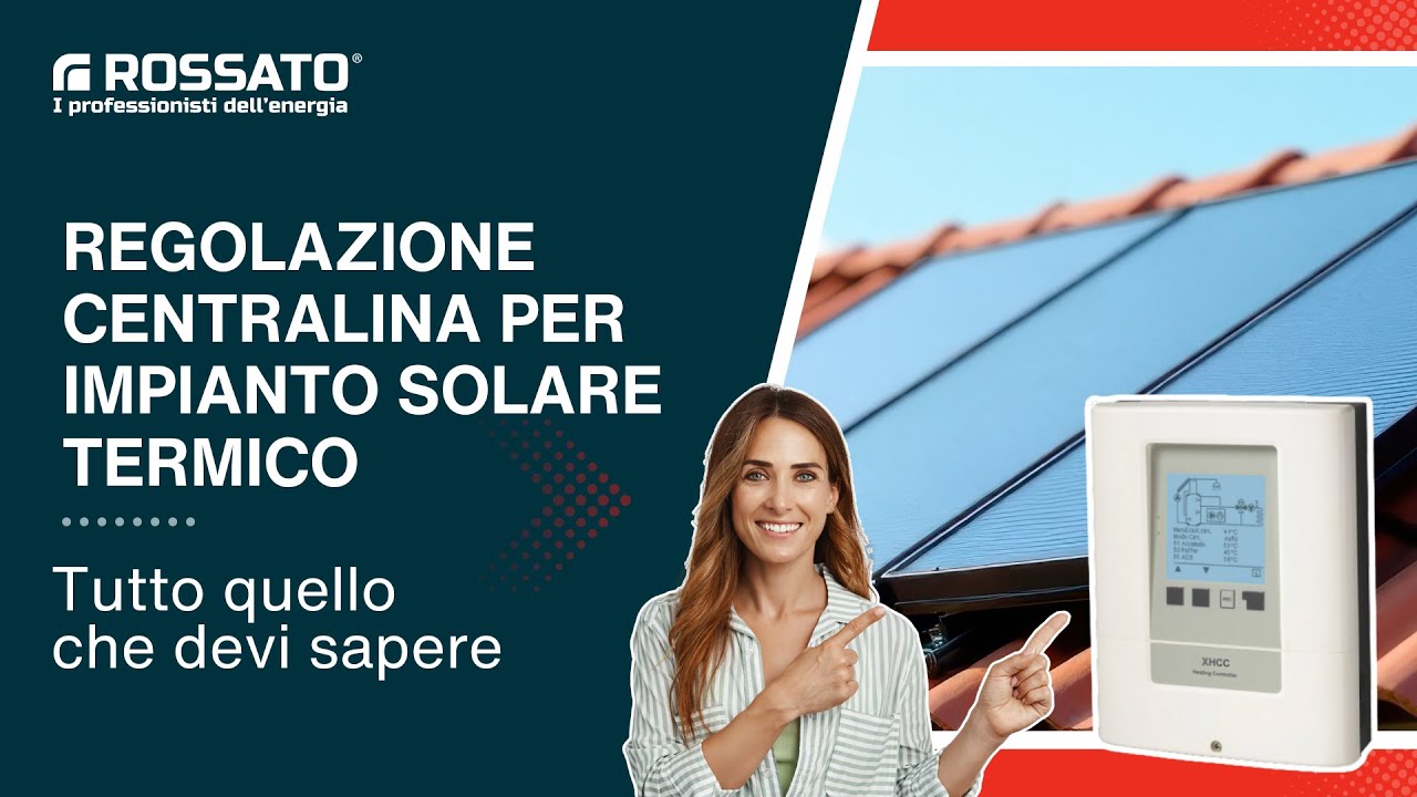 La regolazione degli impianti solari termici