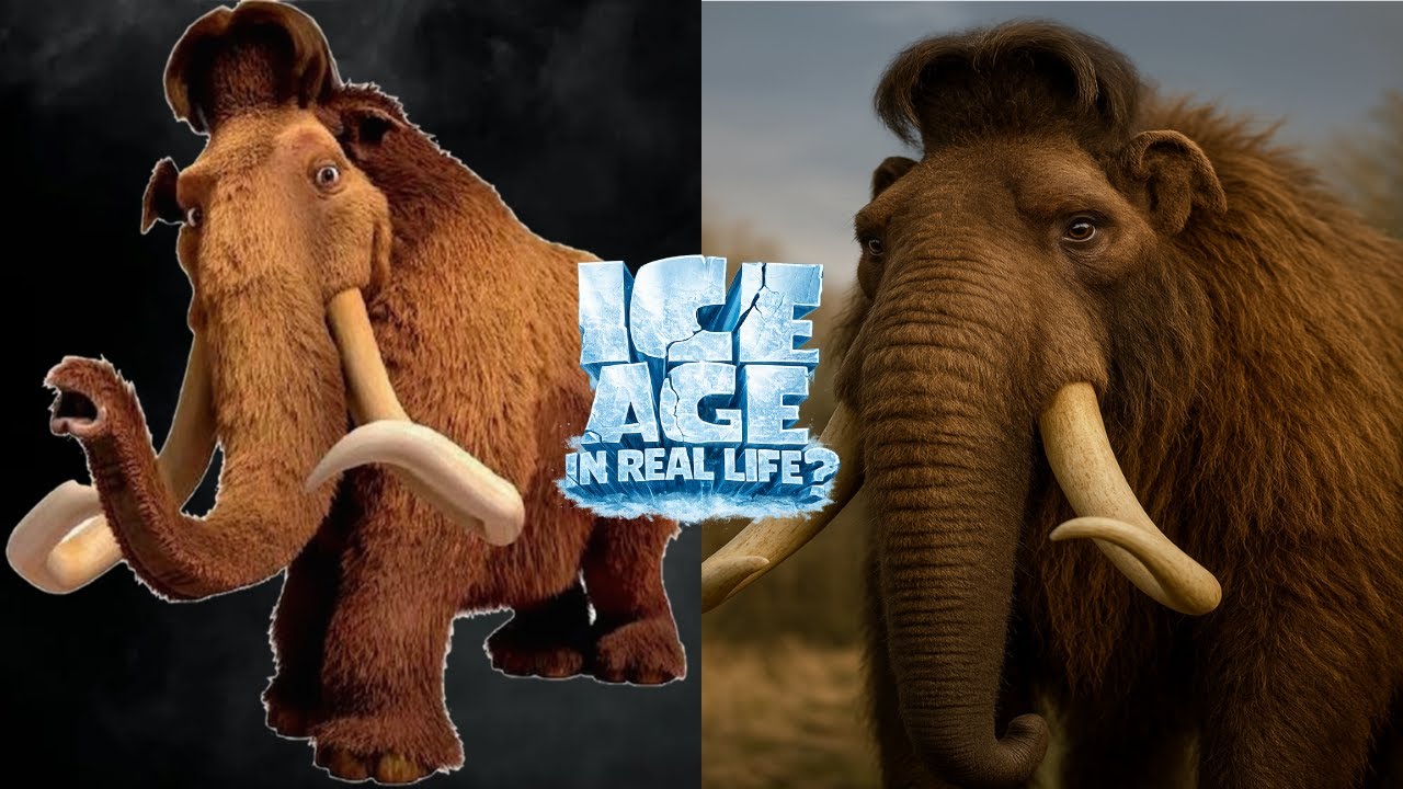Ice Age Characters in Real Life | AI Transformation ❄️