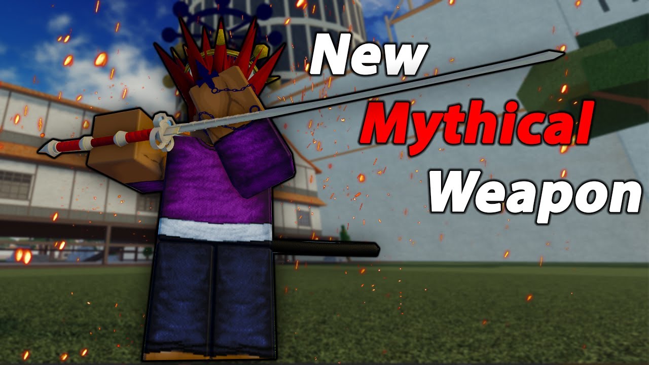 Type Soul NEW Soul Reaper Mythical Weapon Showcase... (Fire Knight Katana)
