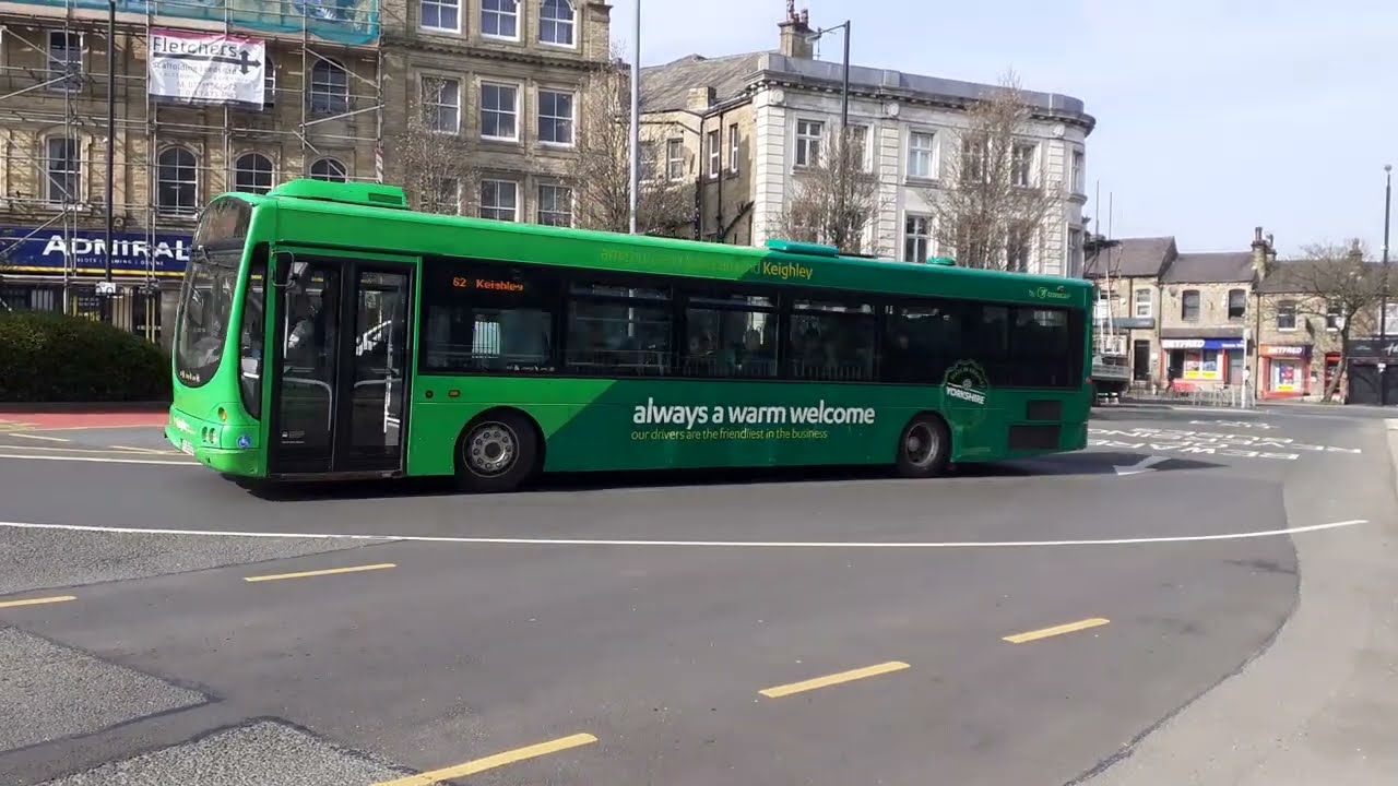 Buses in Keighley Bus Station March 2022