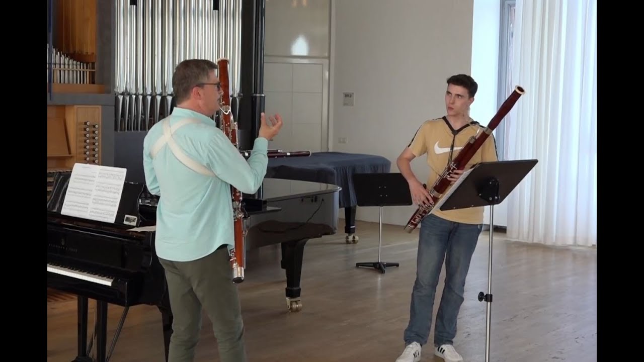 Unterricht: Marcel Bitsch - Concertino: legato and colours