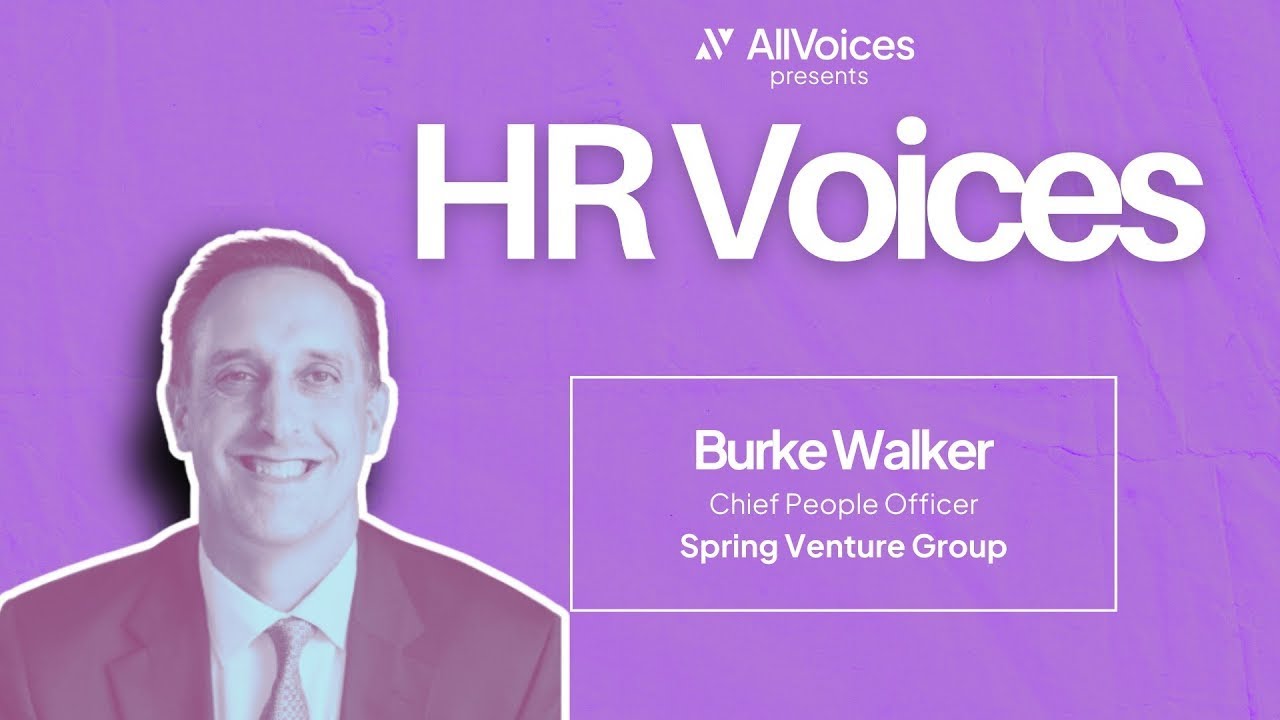 Burke Walker, Chief People Officer at Spring Venture Group