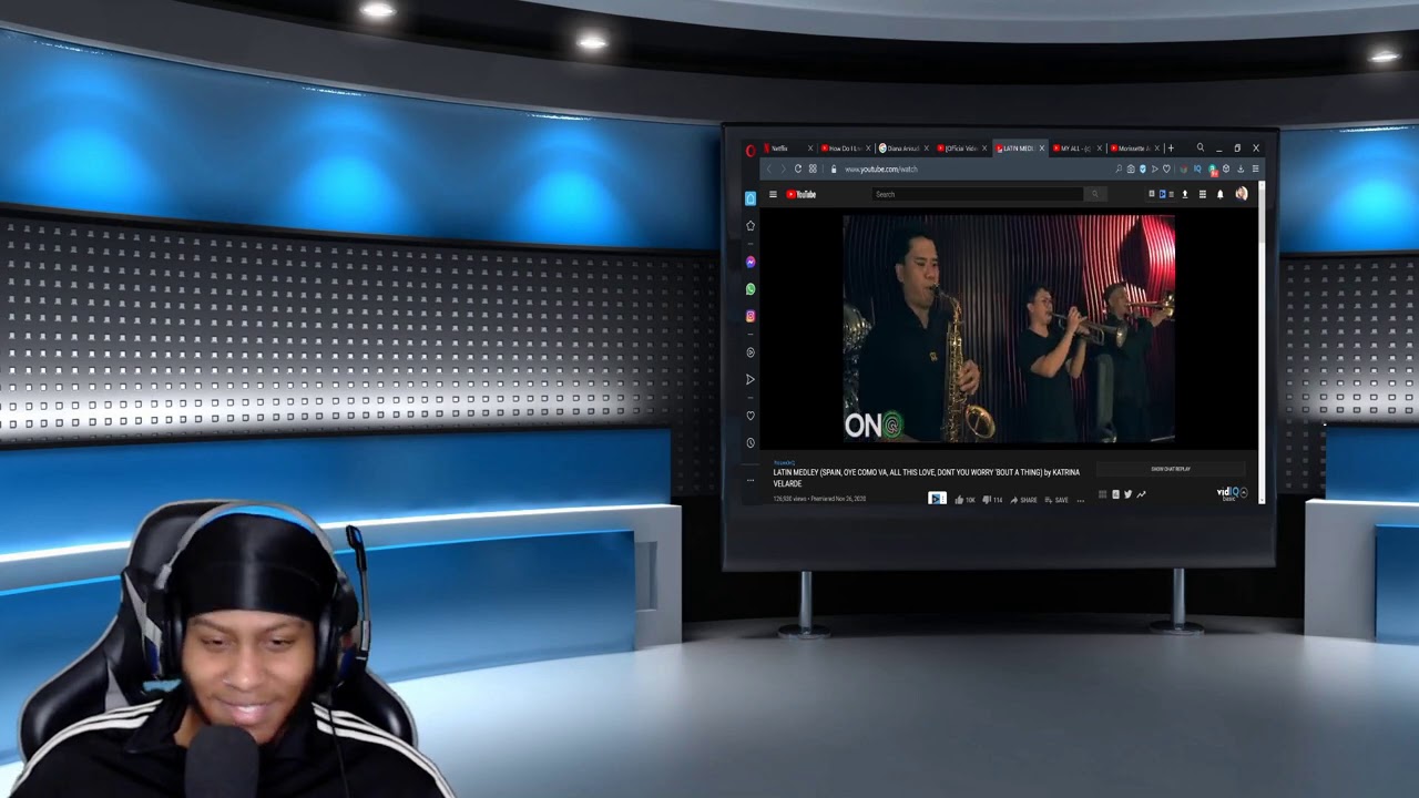 KATRINA VELARDE  - LATIN MEDLEY - CRAZY REACTION
