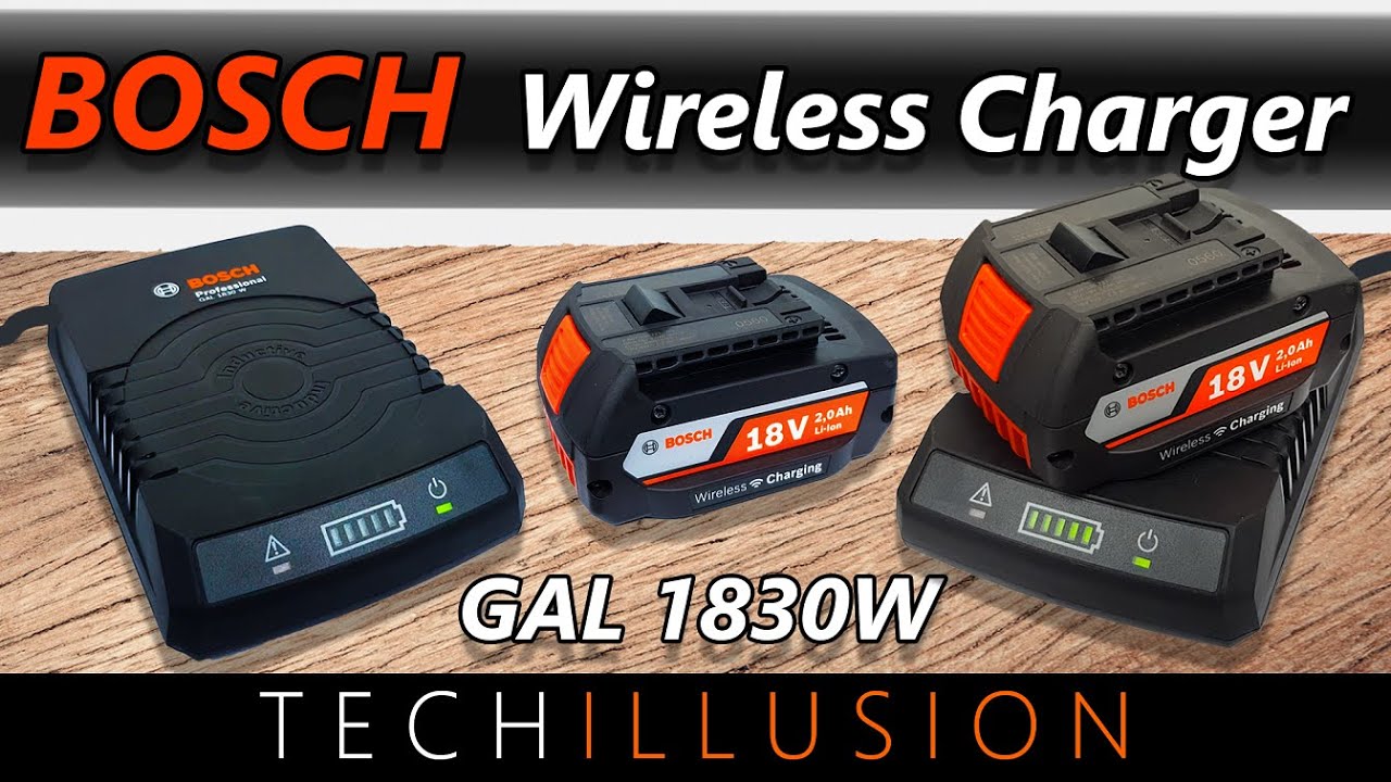 🔥TOP ODER FLOP?! WIRELESS CHARGING für Werkzeugakkus?!😱 - Bosch GAL 1830W - Review & Test