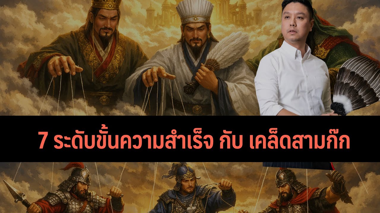 7 ระดับขั้นความสำเร็จ กับ เคล็ดสามก๊ก | โดย อ.มิกซ์ เปาอินทร์