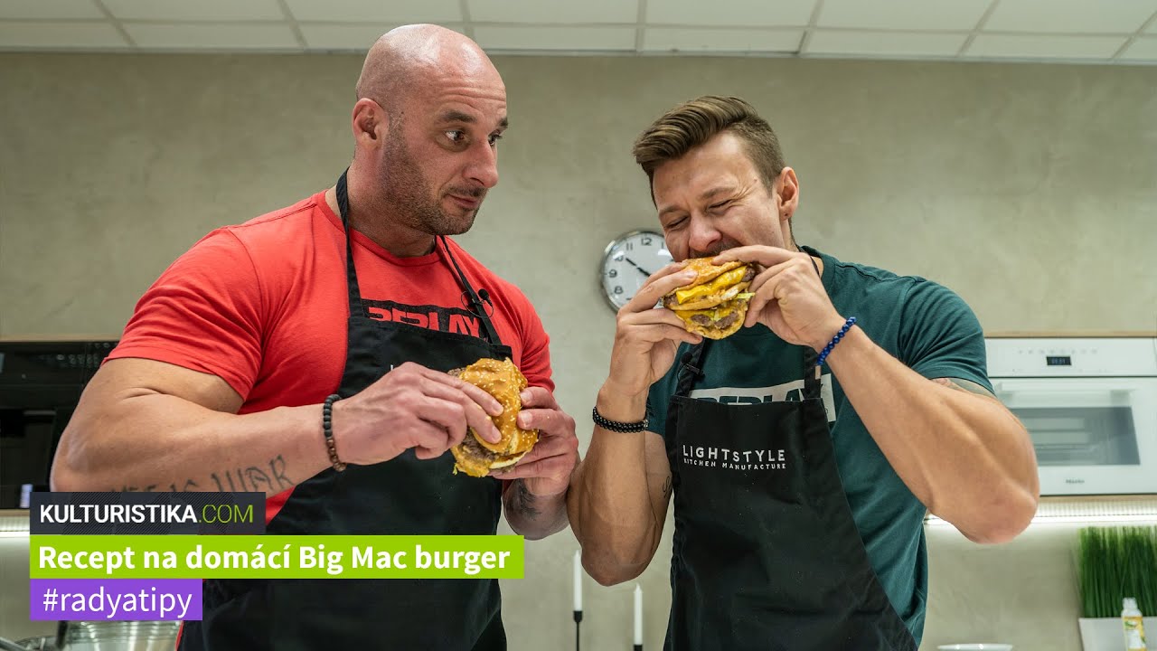 Recept na domácí Big Mac burger