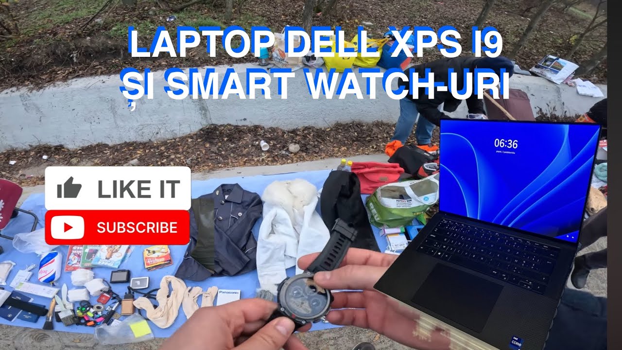 LAPTOP DELL XPS CU PROCESOR I9 ȘI SMART WATCHURI &Icirc;N TALCIOC LA IAȘI 2/2