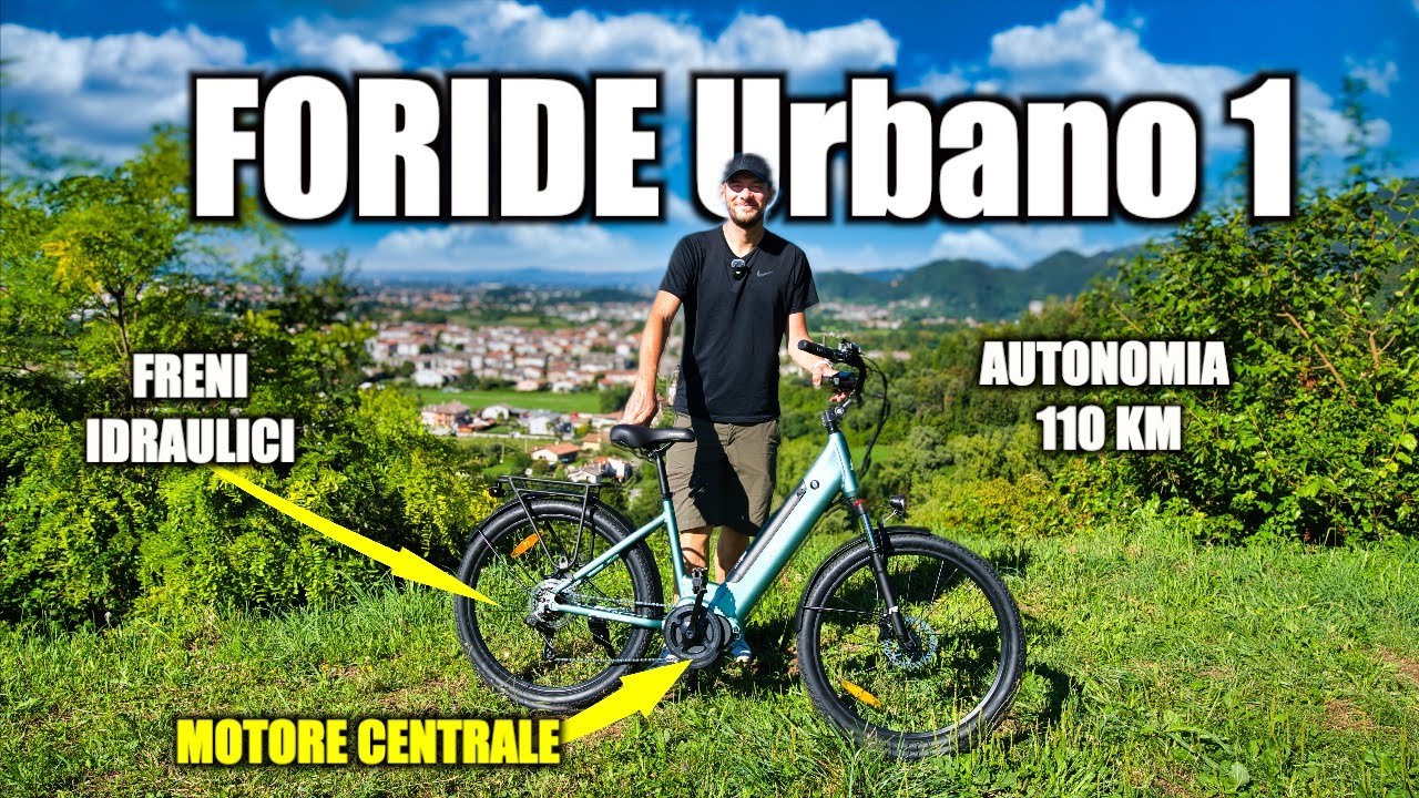 MEGLIO di ELEGLIDE e TOUROLL la NOVIT&Agrave; 2025 !! FORIDE Urbano 1